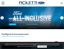 Tablet Screenshot of fioletti.com